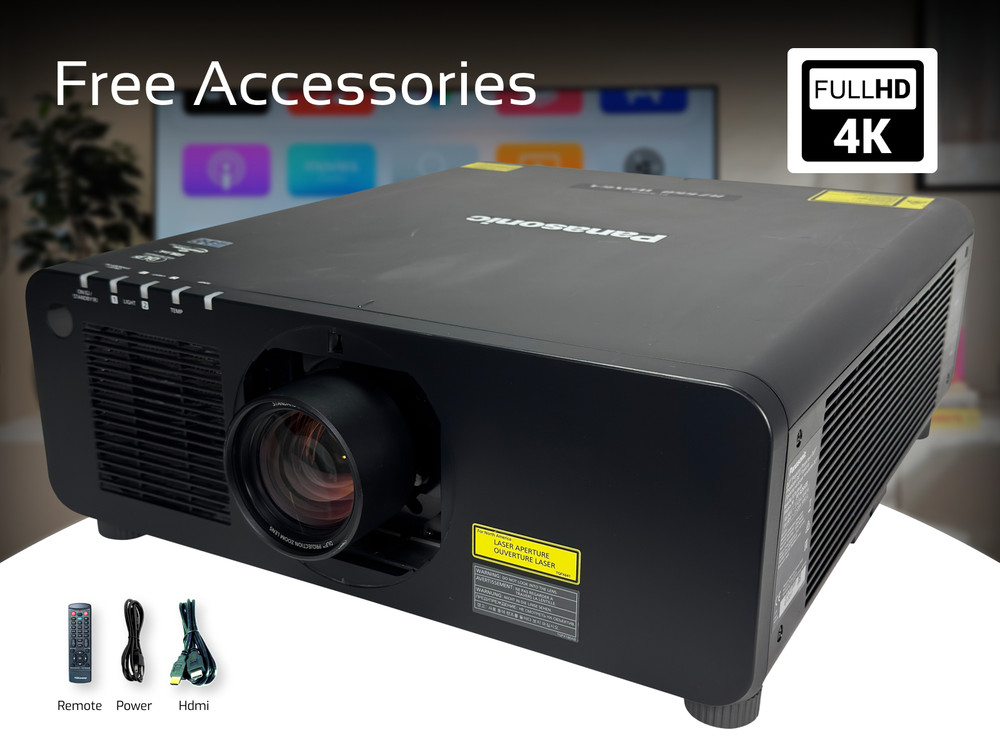 DLP Laser Projector for Stage & Theater Projection 6000 Lumens 2160p DICOM w/Kit
