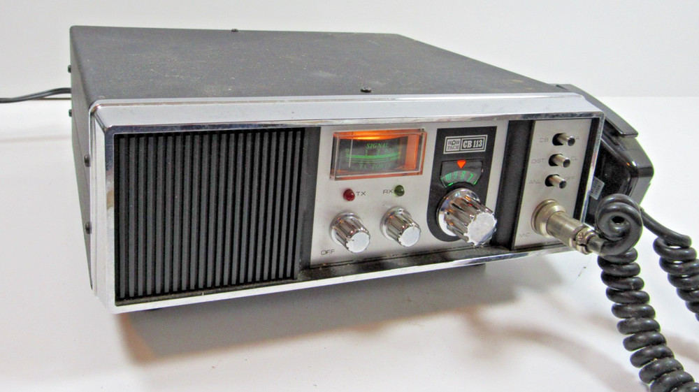 Pace CB-113 Base Station 23-Ch CB Radio w/ Mic Power Cord Works