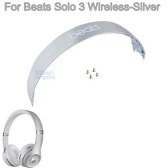 Replacement Headband for Beats By Dr. Dre Solo 3 Wireless Silver