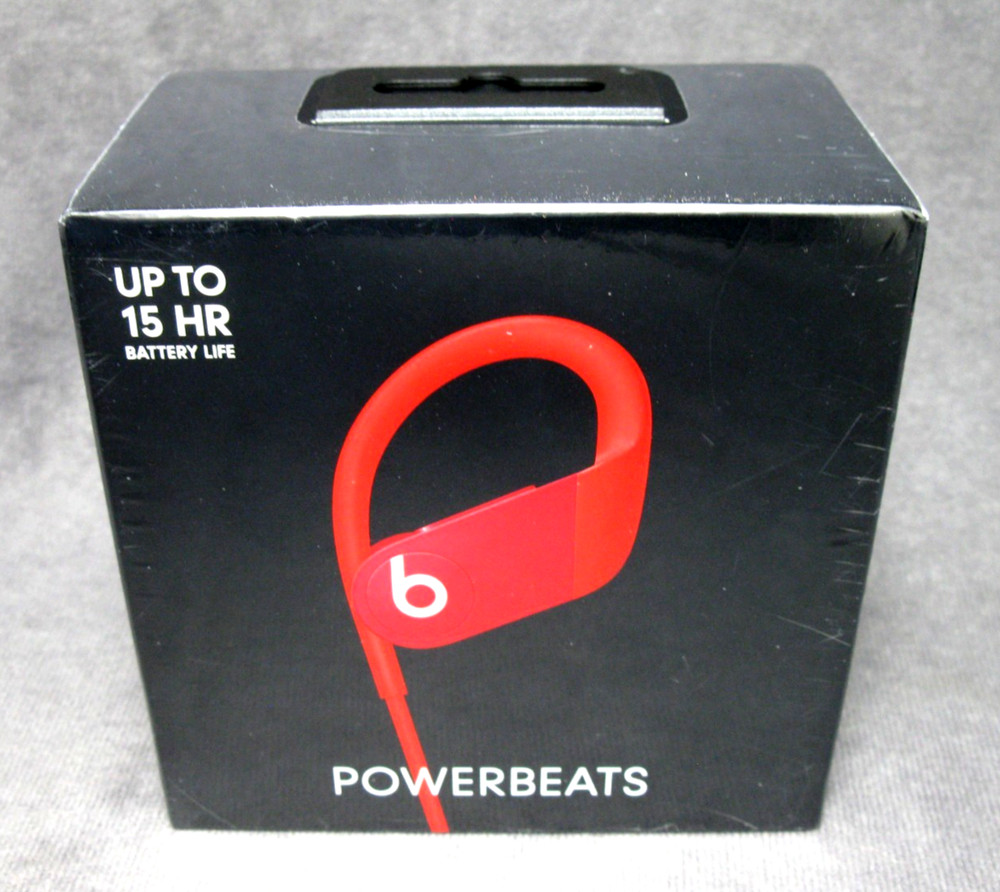 Apple / Dr. Dre Powerbeats High-Performance Wireless Earphones New (2021) – Red