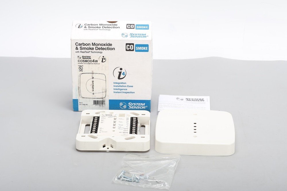 System Sensor COSMOD4W 4-Wire Smoke and Carbon Monoxide Detector – New Open Box
