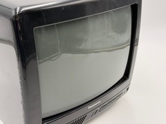 Panasonic 10″ Color CRT TV CTN-1051R Retro Gaming Tested Working Coax 1992
