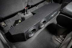 NEW DUAL 8″ 1200W MAX LOADED SUB BOX FITS 2019-2024 CHEVY SILVERADO DOUBLE CAB