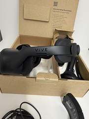 HTC VIVE Focus Vision VR Headset Complete Kit – Untested – Open Box
