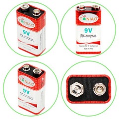 10 PCS 9V 6F22 9 Volts Heavy Duty Battery Zinc Carbon 0% Mercury US Seller
