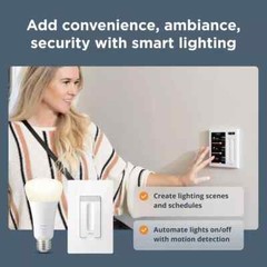 New Brilliant Smart Home Control Panel 2-Switch Plug-In Model Low Voltage $450