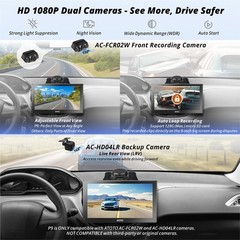 ATOTO Android 10 9″ 4+32G Android Auto Car Stereo GPS 4G LTE SIM Dash & Rear Cam