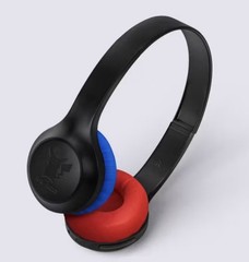 Pokémon x Target Pikachu Bluetooth On-Ear Wireless Headphones Black Blue Red