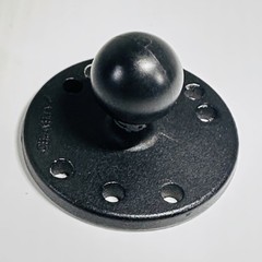 RAM-B-202U RAM Mount 1-Inch Ball With 2.5 Inch Round Base With AMPS Hole Pattern