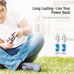 EBL AAA ,AA Alkaline Batteries 1.5V Lot of Triple A,10 Years shelf Life