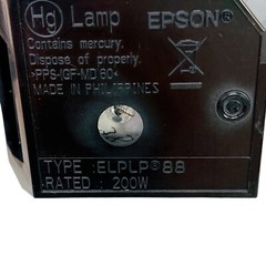 Genuine OEM Epson Original Projector Lamp Bulb V13H010L88 with Housing
