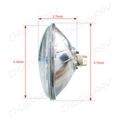 5-3/4″ 5.75″ Halogen Headlights HI/LO Beam FOR Pontiac GTO Grand Prix 4PCS