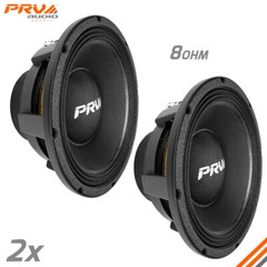 2x PRV Audio 10MR2000-NDY 10″ Midrange Speakers 4000 Watts Neodymium 8 Ohm PRO