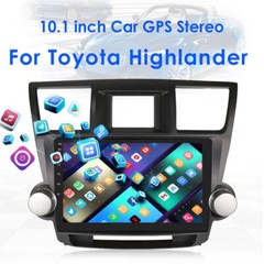8+128GB Android Carplay For Toyota Highlander 2008-13 Car Stereo Radio GPS Navi