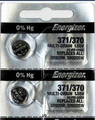 ENERGIZER 371 370 SR920W SR920SW (5 Pieces) Brand New Battery Authorized Seller