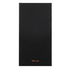 Klipsch Reference R-41M Bookshelf Home Speakers, Black Textured Wood Grain Vinyl