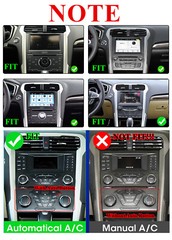 9.7″ Android12 Stereo Radio GPS Navigation Wifi For 2013-2020 Ford Fusion Mondeo