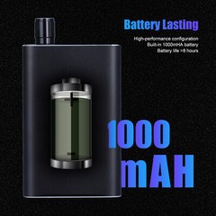 Portable HiFi Headphone Amplifier Amp 3.5mm Headset Amplifier Two-Stage GAIN