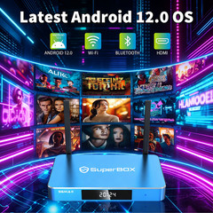 Superbox Tv Box S6 Max Streaming Media Player