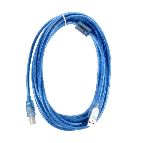 30ft 10M USB 2.0 Printer Extension Cable Cord Lead A Male to B Blue