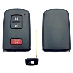 Key Fob Case for 2012-2023 Toyota Tacoma Tundra RAV4 Prius 4Runner 3 button