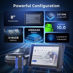 MUCAR 892BT Car All System Scanner KEY Coding Bidirectional Tool CANFD FCA