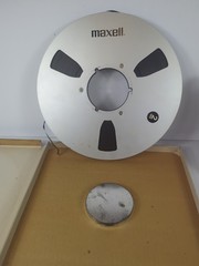 Maxell UD 35-180 Sound Recording Tape 3600′ 10.5 Metal Reel to Reel Used