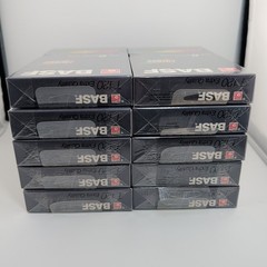 10 Pack – BASF T-120 Extra Quality VHS VCR Video Cassette SEALED
