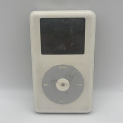 Apple iPod classic 4th Generation White 40 GB A1059 – POWERS ON – ERROR