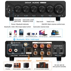 2.1 Channel TPA3255 Digital Amplifier HiFi Bluetooth 5.2 Stereo Class D Amp