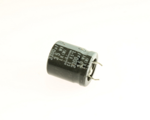 12x 3300uF 35V Radial Snap In Mount Electrolytic Aluminum Capacitor 85C 35VDC