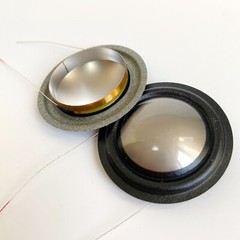 Replacement Titanium Dome Diaphragm For B&W P4, P5, CDM1 Tweeter ZZ03123 8Ω