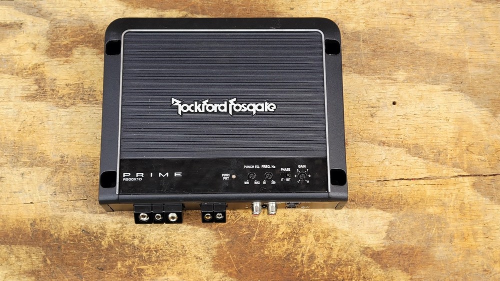 Rockford Fosgate R500X1D Prime Class-D Mono Amplifier Used Tested