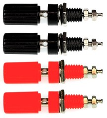 Amplifier Terminal Connector Binding Post Banana Plug Jack Socket Panel/Chass…