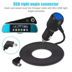 Compact USB Dash Cam Car Charger Cable Power Cord Supply for Camera GPS