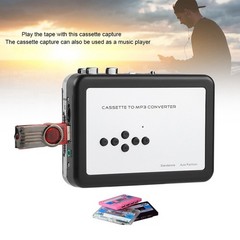 Portable Cassette Tape To MP3 Converter USB Flash Drive Audio Music
