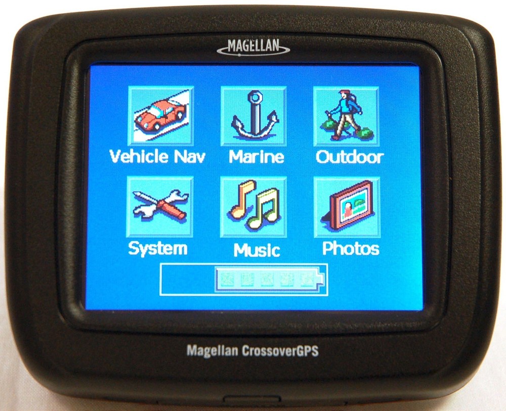 Magellan Crossover GPS 3.5″ LCD Touch Screen Topo Lower 48 United States Maps -B
