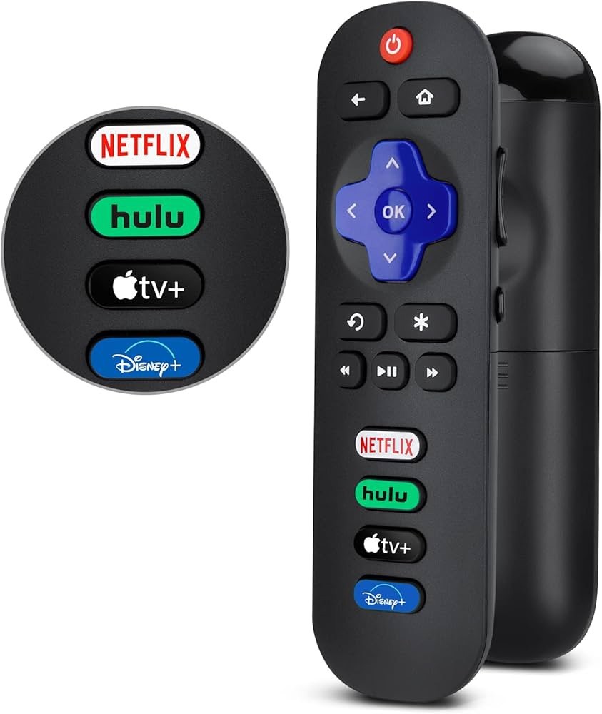 Loutoc Replacement Remote Control for roku LG samsung Smart TV