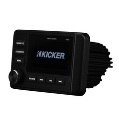 Kicker 51KMC4 Marine Dual-Zone Media Center Receiver w/Bluetooth/AM/FM/WB/USB