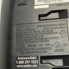 Uniden DECT1560 Cordless Phone Base DECT 6.0 (Base & Power Adapter Only)