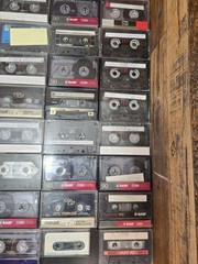 HUGE Lot of 135+ Cassette Tapes Albums, Blank Various New / Used Maxell Sony TDK