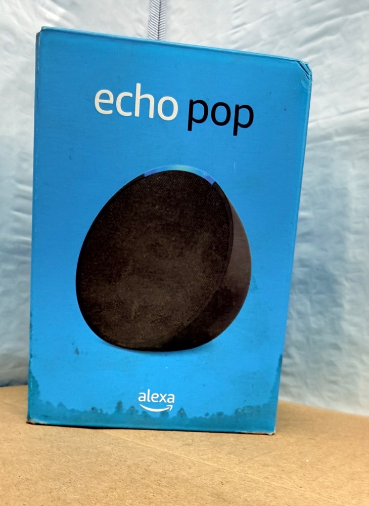 Amazon – Echo Pop (1st Generation) Smart Speaker with Alexa – New in box