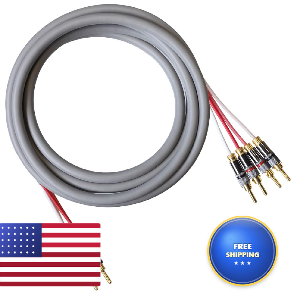Blue Jeans Cable Blue Jeans Canare 4S11 Speaker Ultrasonically-Welded Bi-Wire