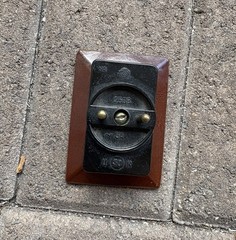 Vintage Soviet Bakelite Electrical Socket Schuko 250V 6A Brown Old Russia Plug