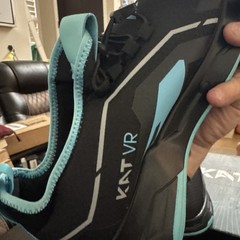 KAT VR Shoes Black Blue Mens Size 10 NEW WITH BOX VIRTUAL REALITY FOR TREADMILL