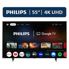 55″ Class 4K Ultra HD HDR10 (2160P) LED TV Hey Google – Smart Search 5000 + Apps