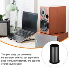 3Pcs 58x115mm/2.3 x 4.5 inch Speaker Port Tube Subwoofer Bass Box Tube