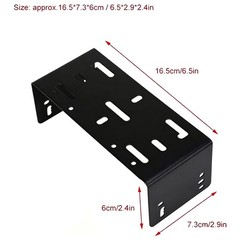 Radio Metal Mount Bracket & Screw for Kenwood TM271 TM481 Tk7160 Mobile Intercom