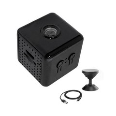 1080P HD Mini Security Camera w/IR Night Vision Motion Alert SD Slot iOS Android