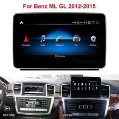 Koason 9inch Android10 Display Autoradio Mercedes Benz ML W166 GL X166 NTG4.5